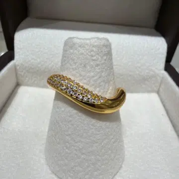 골드 크리스탈 반지 13호