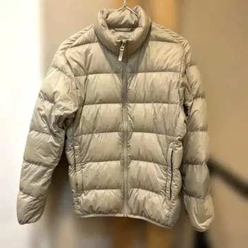 유니클로 울트라 라이트 다운 베이지 S