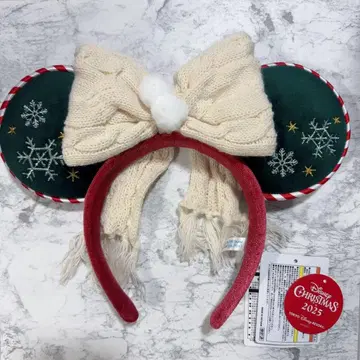 새상품급 디즈니 크리스마스 머리띠 2025