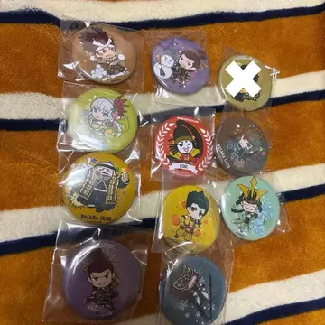 전국 BASARA 캔뱃지 세트