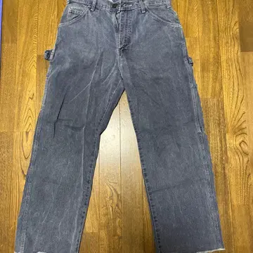Dickies 블루 데님 팬츠 80s