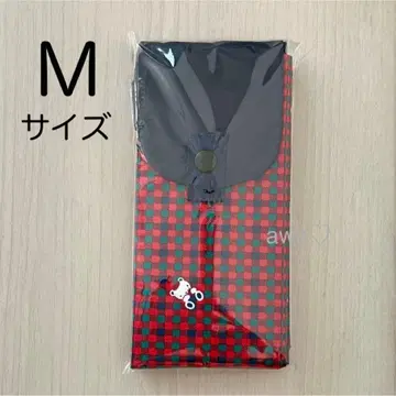 새상품 파밀리아 에코백 M 빨간색 체크