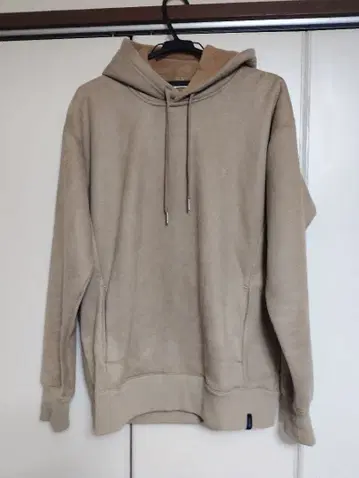 BAYFLOW 보아 안감 페이크 스웨이드 후드티 L