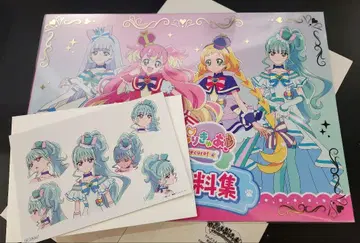 원더풀 프리큐어! 설정 자료집 특전 엽서 큐어 리리안 포함