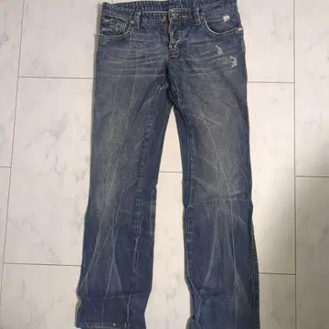 DSQUARED2 다크 블루 데님 팬츠