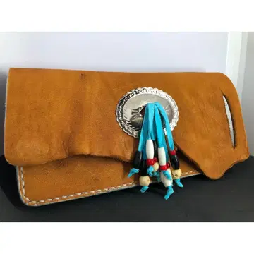 글러브 레더 빈티지 콘초 롱 지갑