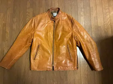 60s 70s THIS GENUINE LEATHER 가죽 자켓