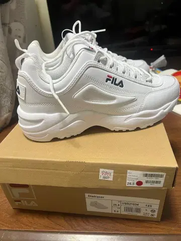 FILA 디스트레이서 화이트 26.5cm