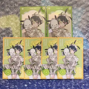 니지산지 Dytica 산리오 콜라보 랜덤 사진풍 카드 이나미 라이