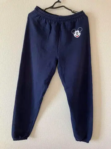 미키마우스 스웨트 팬츠 네이비