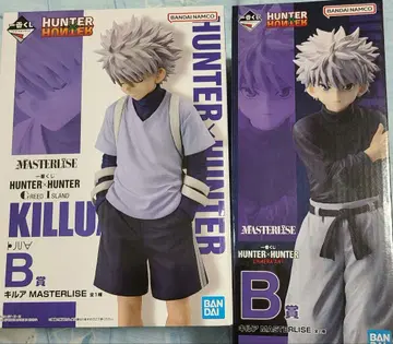 [ 미개봉 당일 발송 ] 제일복권 헌터헌터 B상 키루아 피규어 2체 1
