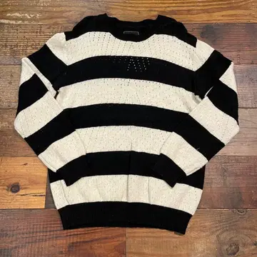 NUMBER NINE 넘버나인 border knit 보더 니트