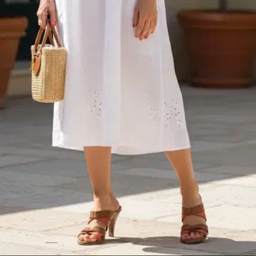 구하기 어려움 LOOKY 루키 브라운 레드 스트랩 샌들 빨간색 브라운