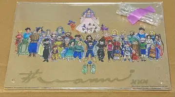 드래곤 퀘스트 열전 로토의 문장 후지와라 카무이 친필 사인 아크릴 보드