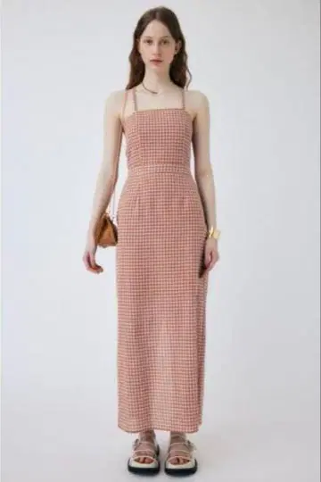 MOUSSY SUMMER GINGHAM CHECK 드레스