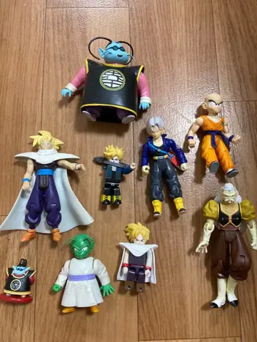 드래곤볼 액션 피규어 9체 세트