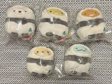 스미코구라시샵 한정판 팬더 테노리 봉제 인형 5종 세트