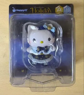 해피 복권 산리오 A상 헬로키티 & 쿠로미 피규어