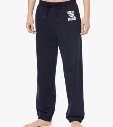 새상품 젤라또피케 옴므 속기모 칼리지 로고 팬츠 M 남성용