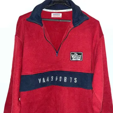 VAN SPORTS 빨간색 트레이닝복