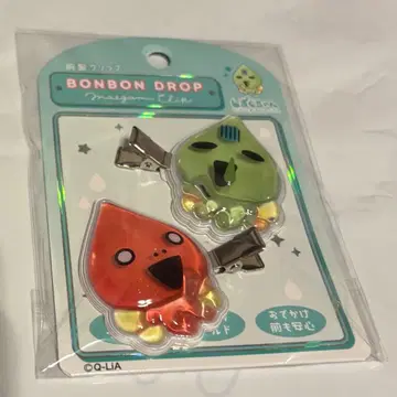 시즈쿠짱 모자 꽁지 드롭 앞머리 클립