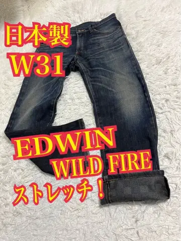 EDWIN 에드윈 WILD FIRE 청바지 스트레치 일본제 W31