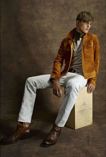 톰포드 카우보이 부츠 브라운