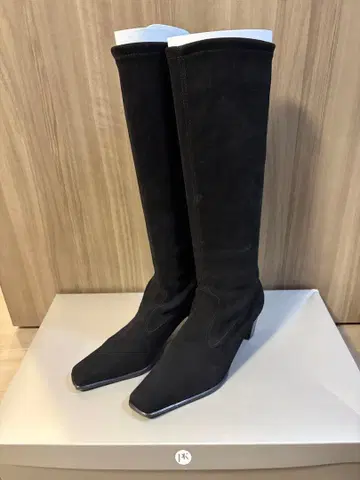 즉시 구매 가능 피터 카이저 스트레치 부츠 스웨이드 23cm