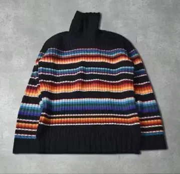 Sasquatchfabrix EOTOTO 멀티 보더 니트