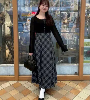 가디건 set 원피스 niceclap