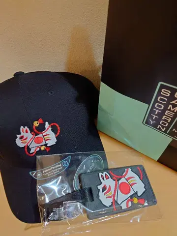 캡과 SCOTTY CAMERON 러기지 택 세트