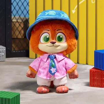 주토피아2 MINISO 닉 NICK 봉제 인형 도시 주민 시리즈 새상품