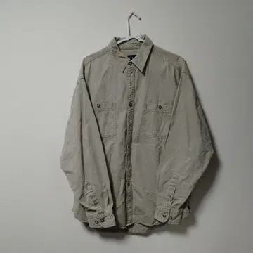 90s 올드 갭 GAP 100% 코튼 베이지 긴팔 셔츠