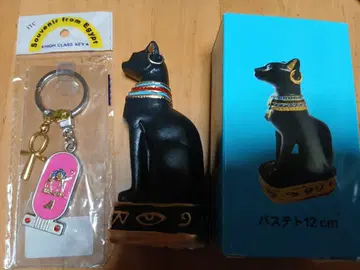 이집트 바스테트상 12cm 키링 포함