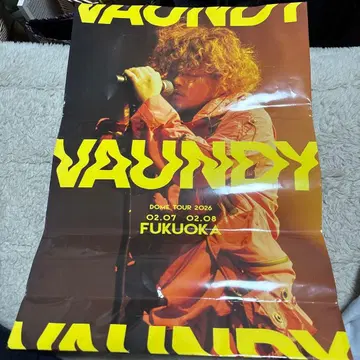 VAUNDY 돔 투어 2026 텐진 지하상가 쇼핑백