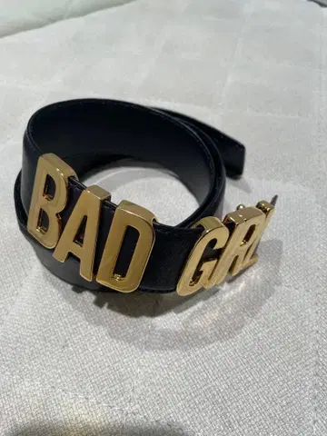 모스키노 BAD GIRL 벨트 블랙