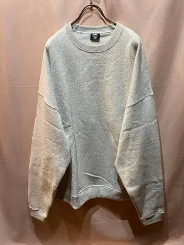 프릭스스토어 속기모 맨투맨 무지 그레이 USA 코튼 빅 사이즈 XL