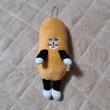 빵도둑 수수께끼의 프랑스빵 봉제 인형 키링