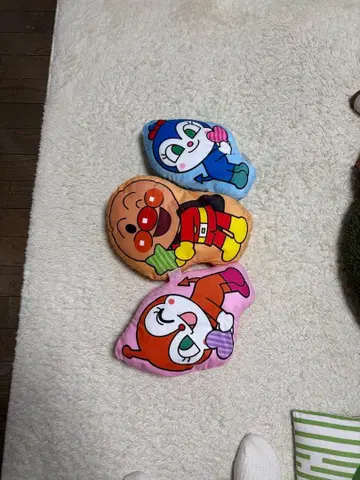 호빵맨 캐릭터 쿠션 세트