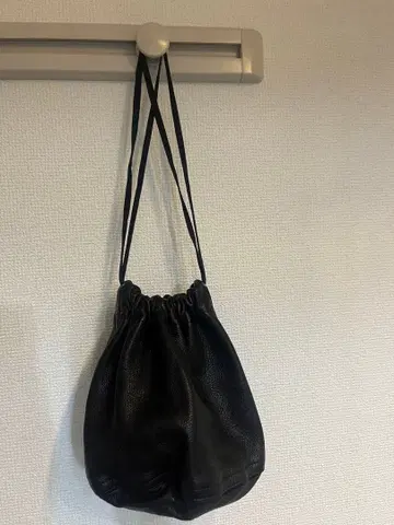 FILL THE BILL 천연 가죽 리얼 가죽 미니 복조리 백