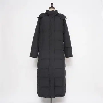 L.L.Bean 롱 다운 자켓 블랙 사이즈 M*LD857