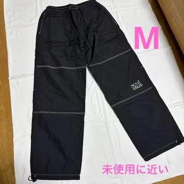 sculprior 블랙 워크 팬츠 조거 팬츠 거의 미사용