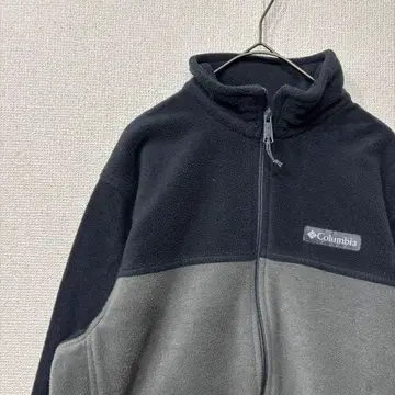 컬럼비아 플리스 로고 자켓 미국 빈티지 의류 S 3352