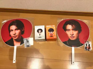 SnowMan on 부채 소프트 비닐 클리어 스티커 라울 무카이 코지