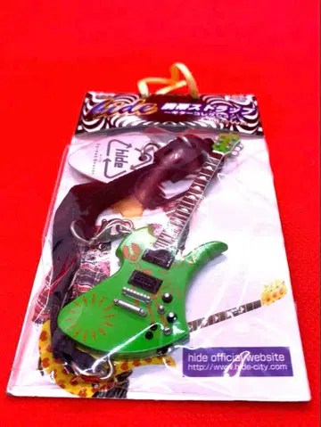 미개봉 hide 핸드폰 스트랩 기타 컬렉션 사이언스 에이리언