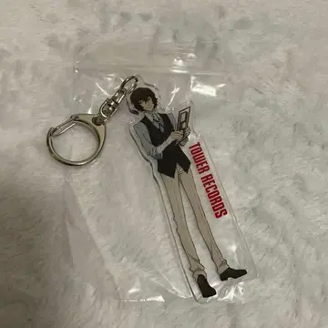 문호 스트레이독스 다자이 타워 레코드 콜라보 아크링 키링