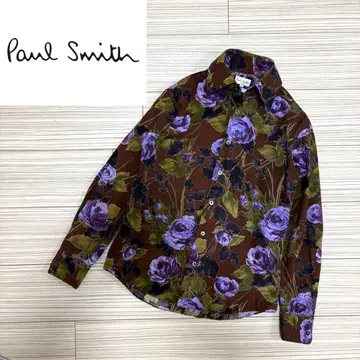 Paul Smith 폴스미스 꽃무늬 셔츠 긴팔 장미 무늬 M