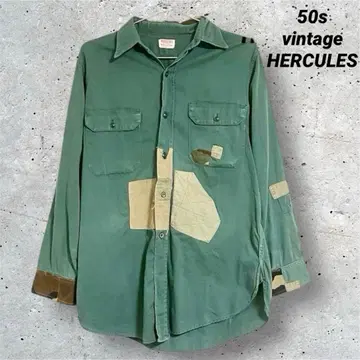 [ 초레어 ] 50s HERCULES vintage 워크 셔츠