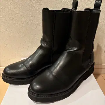 사이드 고어 부츠 블랙