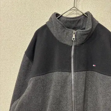 타미힐피거 플리스 자켓 로고 미국 빈티지 의류 L 3349